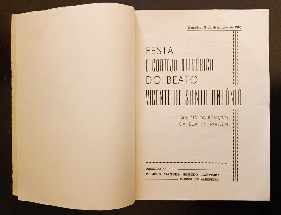 Beato Vicente de Santo António – Festa e Cortejo Alegórico 1965