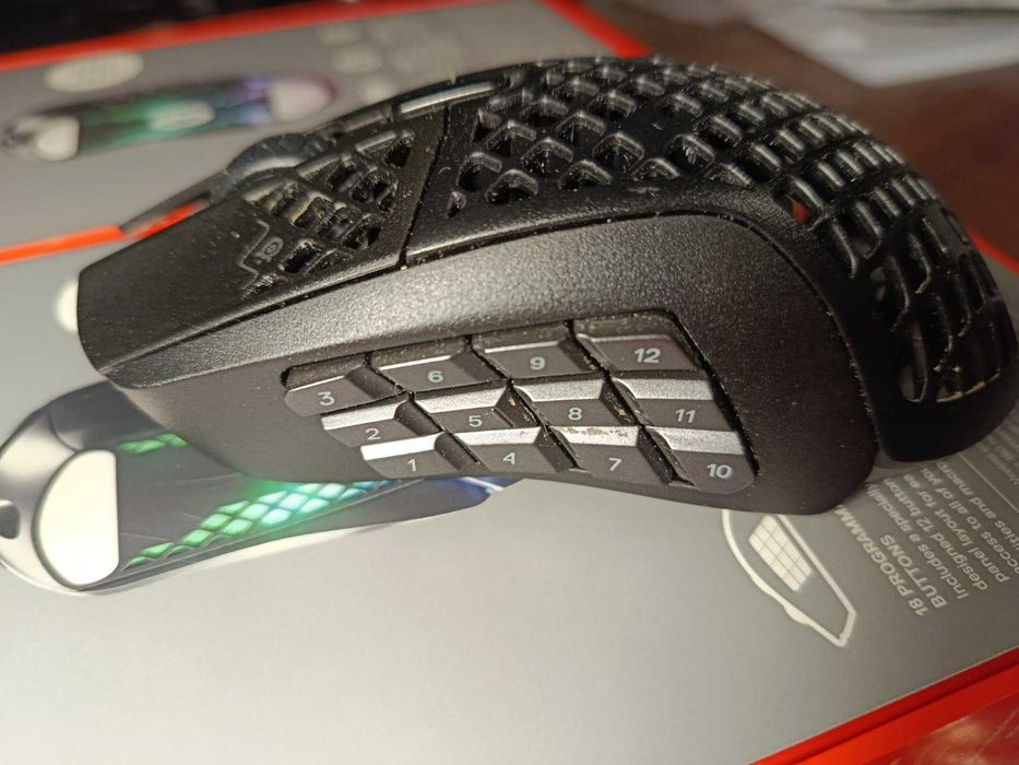 Миша SteelSeries Aerox 9 Wireless/Bluetooth/USB Black