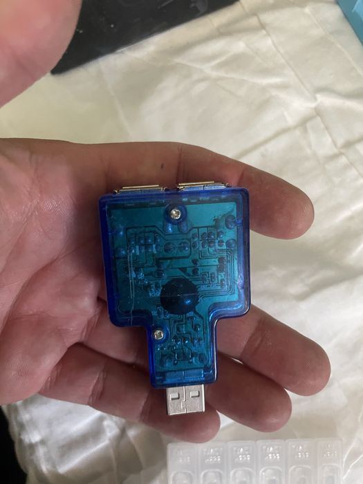 Hub usb 4x 4 x rozdzielacz portu usb kabli