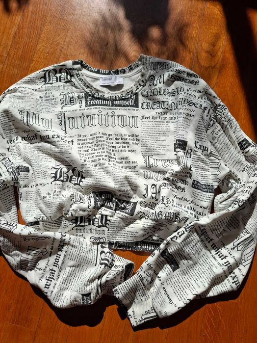 Sweat de manga comprida Bershka - portes grátis!