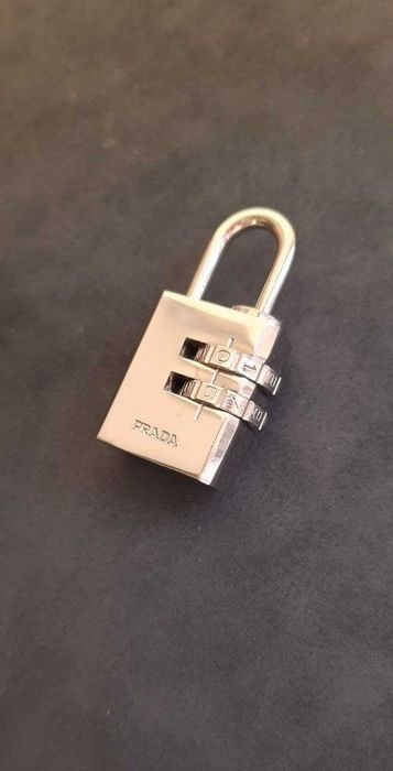 Prada combination padlock дизайнерський кодовий замок для сумок