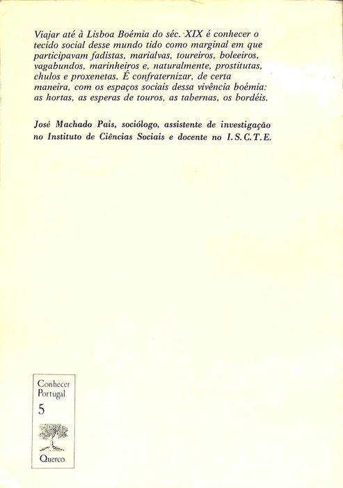 "A Prostituição e a Lisboa Boémia do Séc. XIX aos Inícios do Séc. XX"