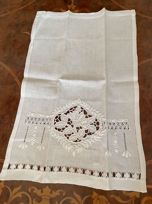 Conjunto de toalhas de 100% linho