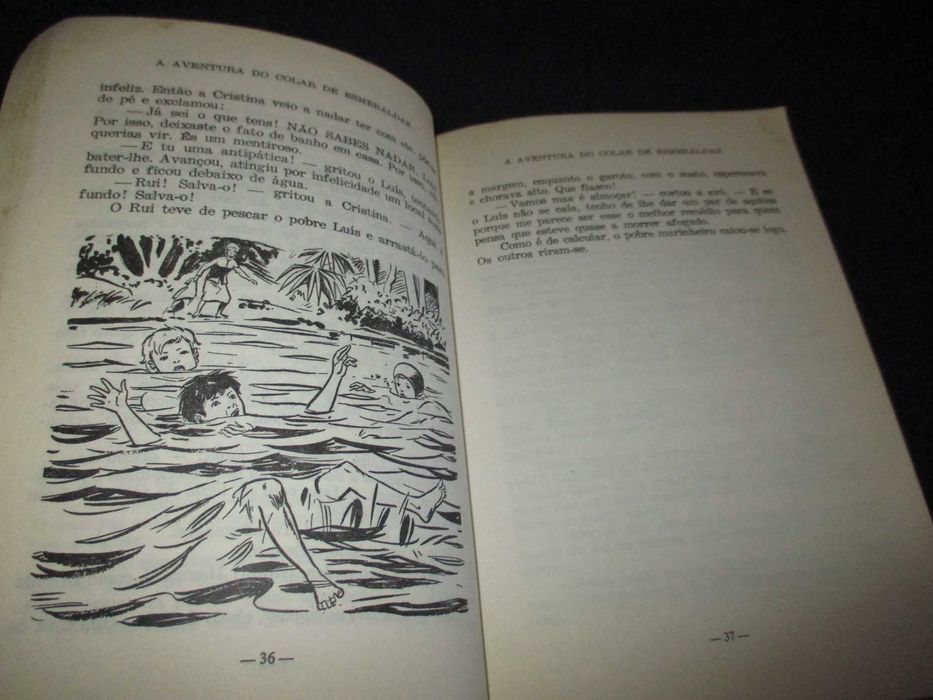 Livro A Aventura do Colar de Esmeraldas O Esconderijo Enid Blyton
