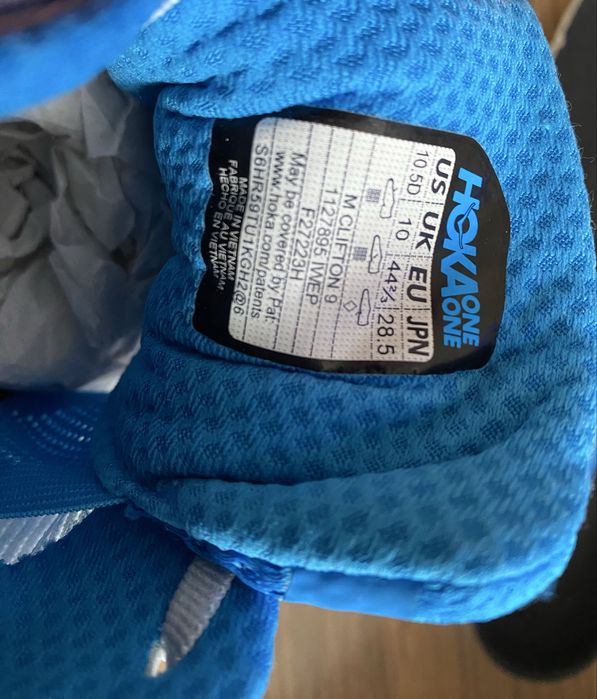 Оригінальні кросівки Hoka Clifton 9 Розмір 44,5 US10,5