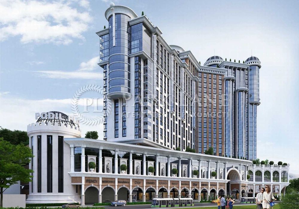 Продаж 1 кімн кв 41 кв.м Podil Plaza & Residence Поділ Плаза Без %
