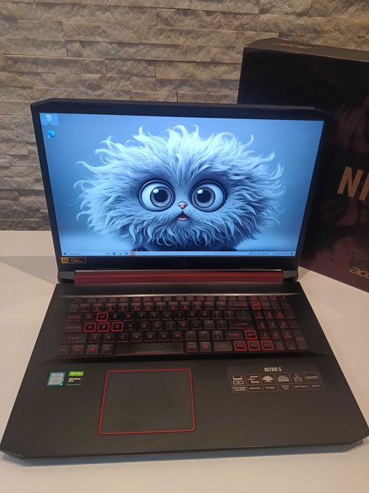 Acer Nitro5 17,3 bardzo mocny, super zadbany.
