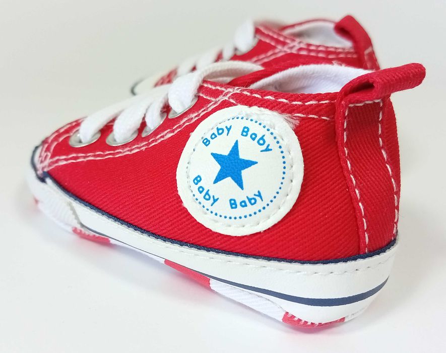 Ténis bebé novos  - tamanho 11 - cor vermelha