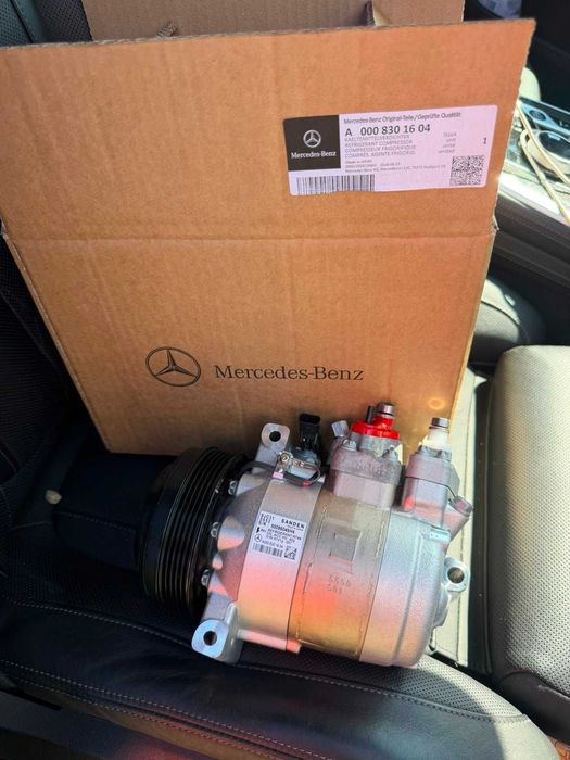 Компрессор кондиционера Mercedes Мерседес E-Class W213 C238 S-Class W222 A0008301604 A0008300004