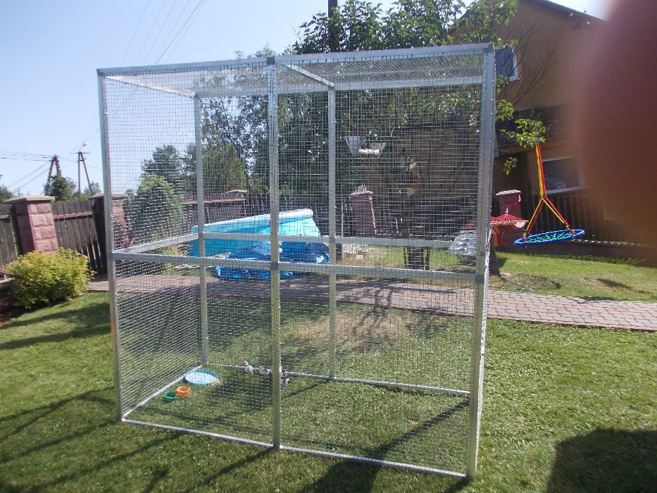 Woliera aluminiowa