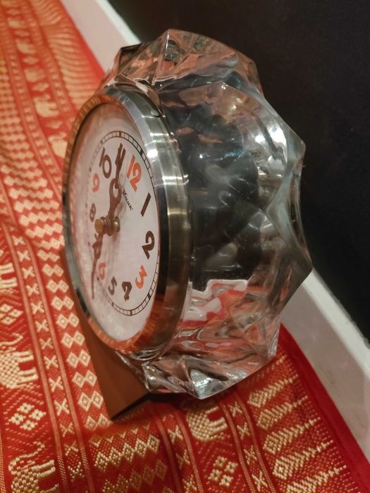 Zegarek kryształowy PRL