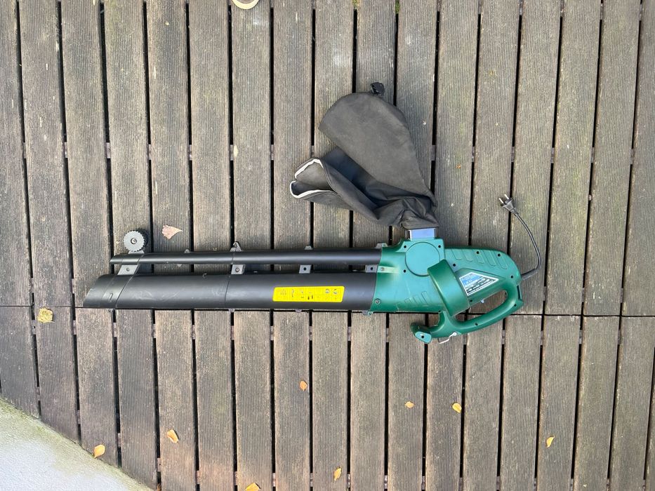 Vendo soprador aspirador triturador folhas elétrico Yard Force 2600w