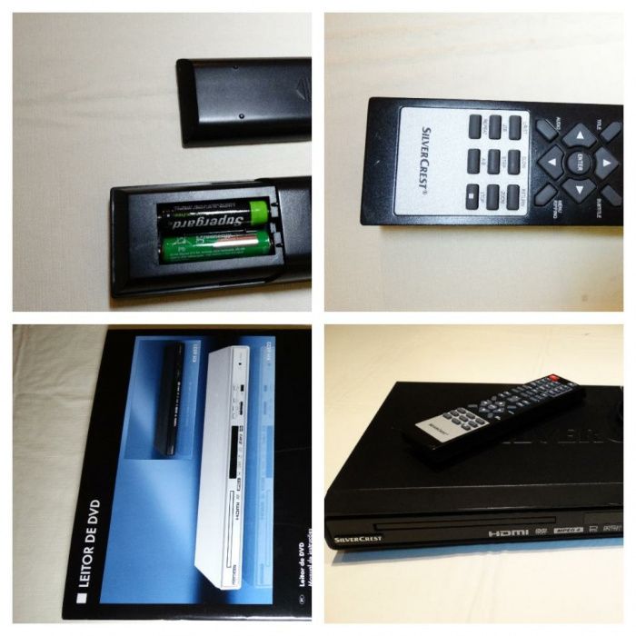 Leitor dvd silvercrest