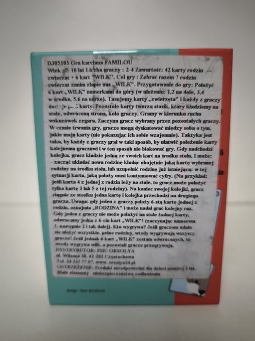 Djeco - Gra Karciana Familou