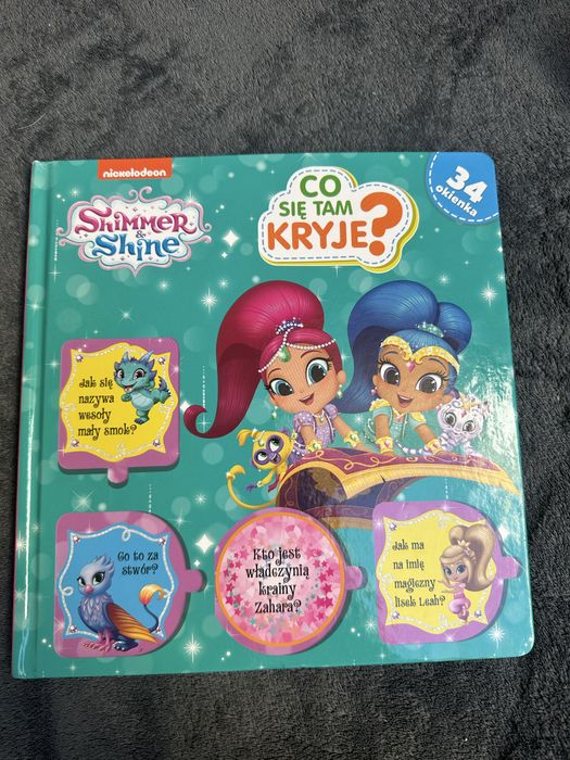 Shimmer&Shine nowa książka Co się tam kryje?