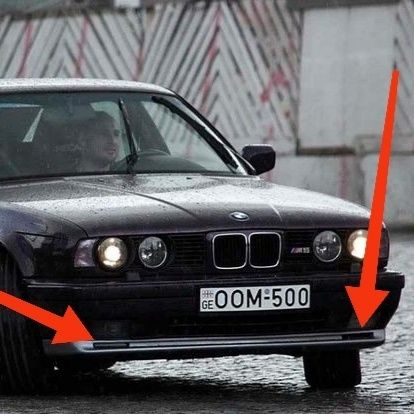 Воздуховоды bmw e30 e34 e36 заглушки и лейки в бампер.