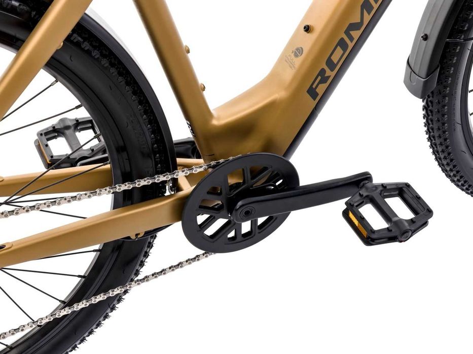 Rower elektryczny Romet E-MODECO SUV 1.0 14 Ah / 504 Wh polski ebike do 120 km na jednym ładowaniu