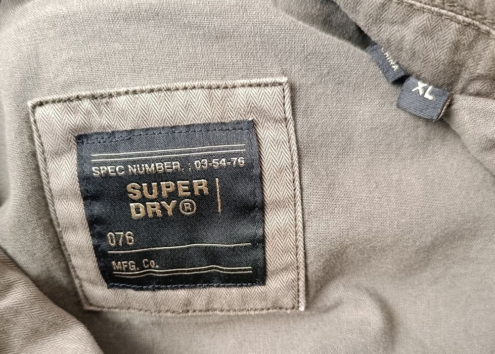 Kurtka męska Superdry militarna khaki oliwkowa Field Jacket XL