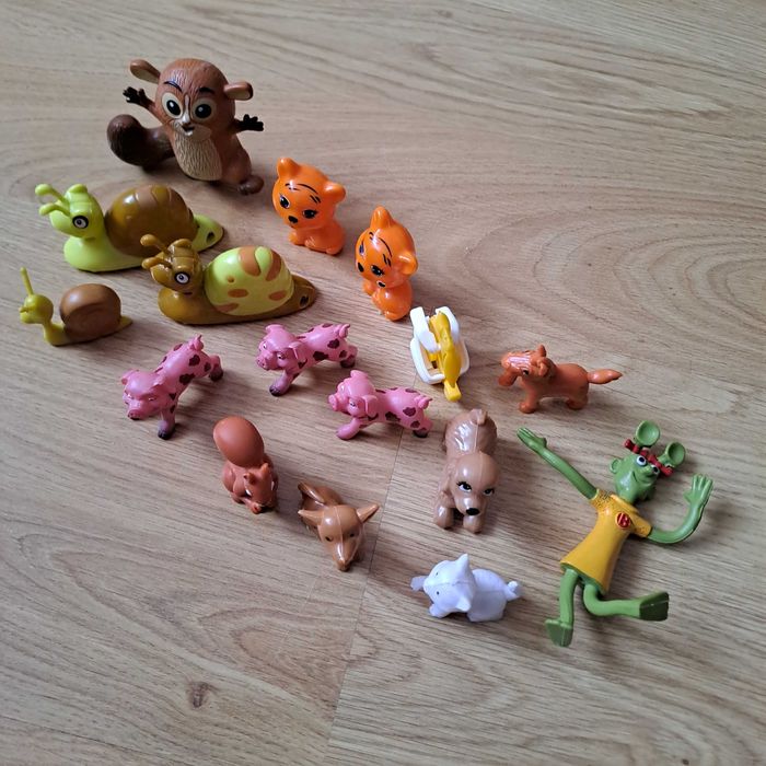 Figurki - zwierzątka mix / zestaw 15 szt.