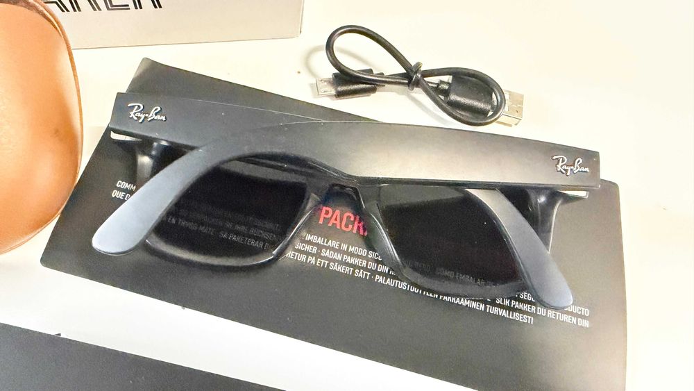 Ray-Ban Meta Wayfarer – Gen 1 - Pouco usado, completo