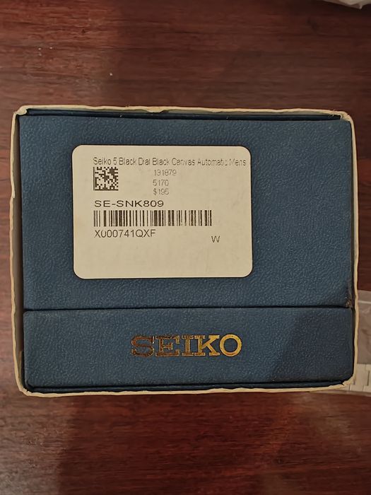 Seiko 5 SNK809K2