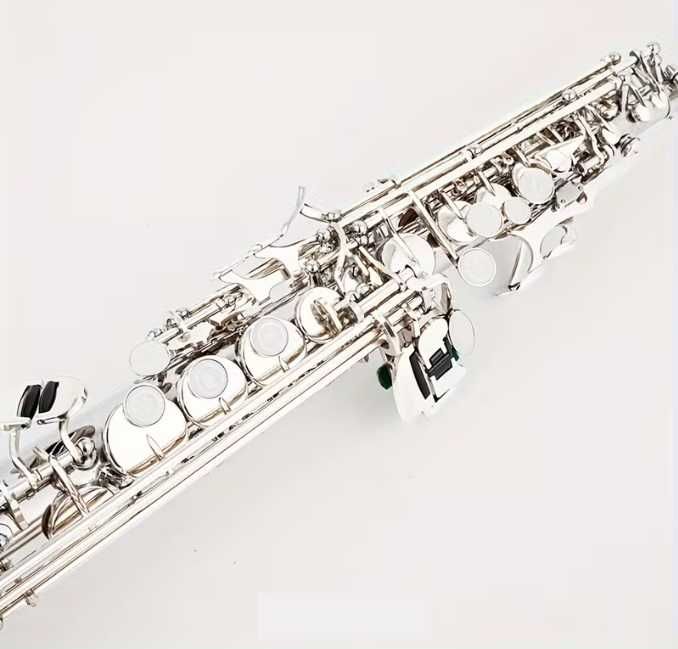 Saxofone Soprano Prateado