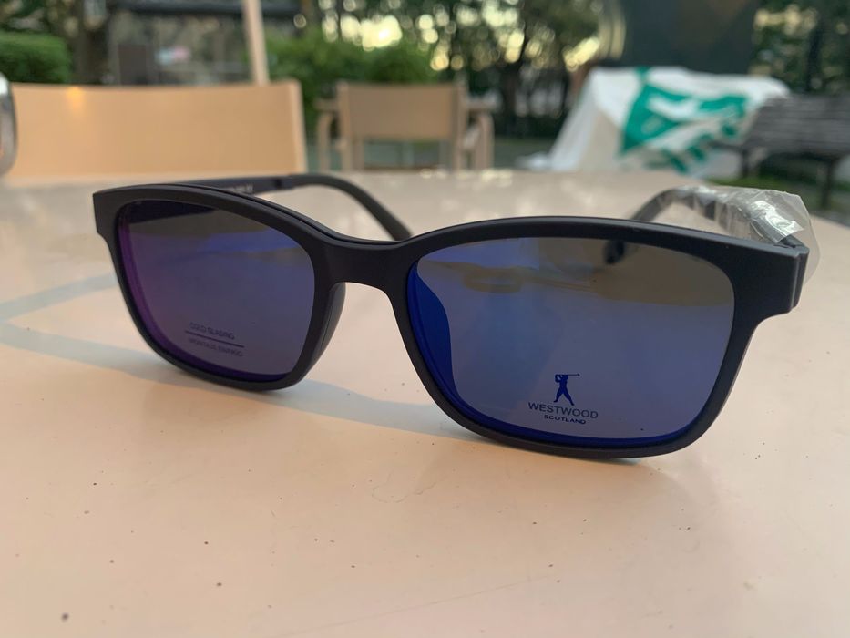 lote armações óculos, westwood,scotland.viuva de montemerlo.clip sol.