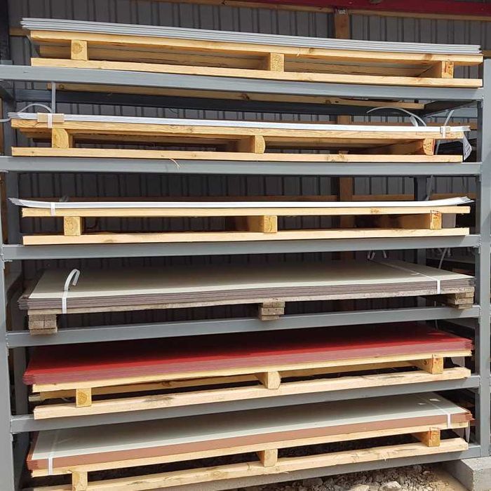 Blacha płaska obróbkowa w arkuszach powlekana poliester połysk mat