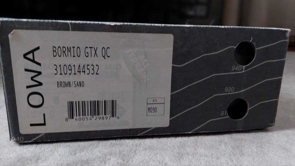 Чоловічі черевики LOWA Bormio GTX QC
