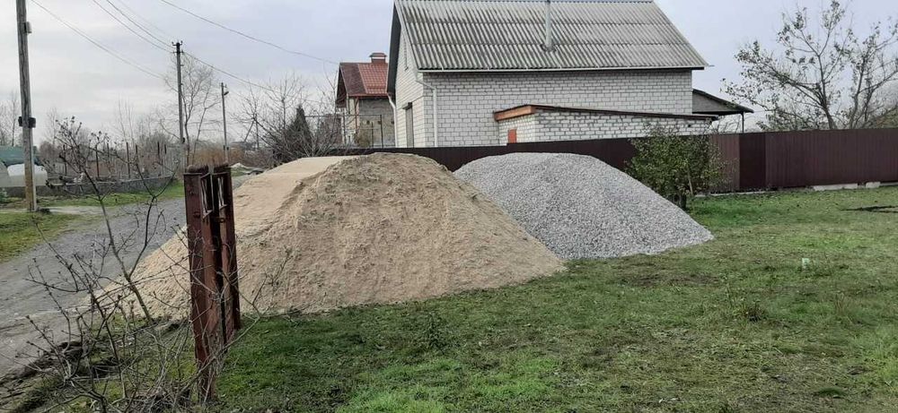Доставляємо пісок, щебінь,бут,гранвід.Недорого.