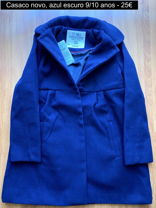 Casacos de Criança novos (tamanho 6-7, 7-8 e 9-10 anos)