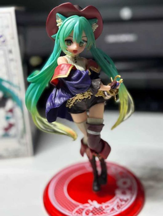 Hatsune Miku.Vocaloid.Хацуне Міку.Кіт в чоботях.Cat in boots.Anime.