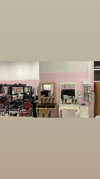 Outlet mobiliario barbeiro cabeleireiro