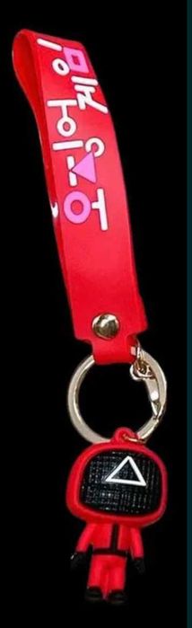 Nowy brelok SQUID GAME SMYCZ DO KLUCZY, torebki, plecak, telefonu