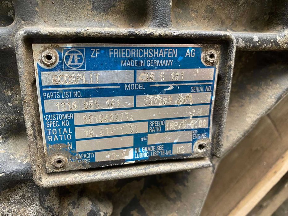 КПП Renault Рено MAN DAF ZF 16S 151,  ZF 16S 181,  ZF 16S 221/222