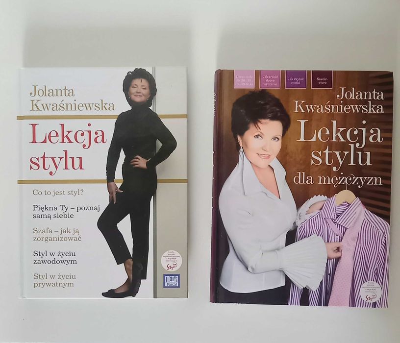 Lekcja stylu i Lekcja stylu dla mężczyzn J. Kwaśniewska