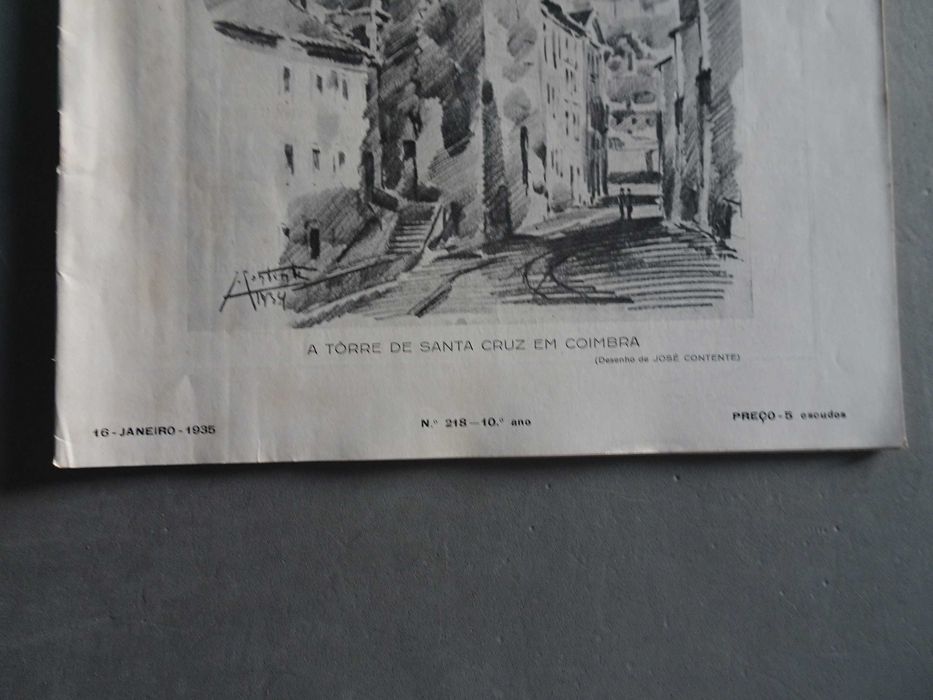 Antiga revista Ilustração nº 218  - ano 1935