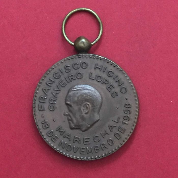 medalha pendente Marechal Craveito Lopes 1951:1958 - Ø32mm
