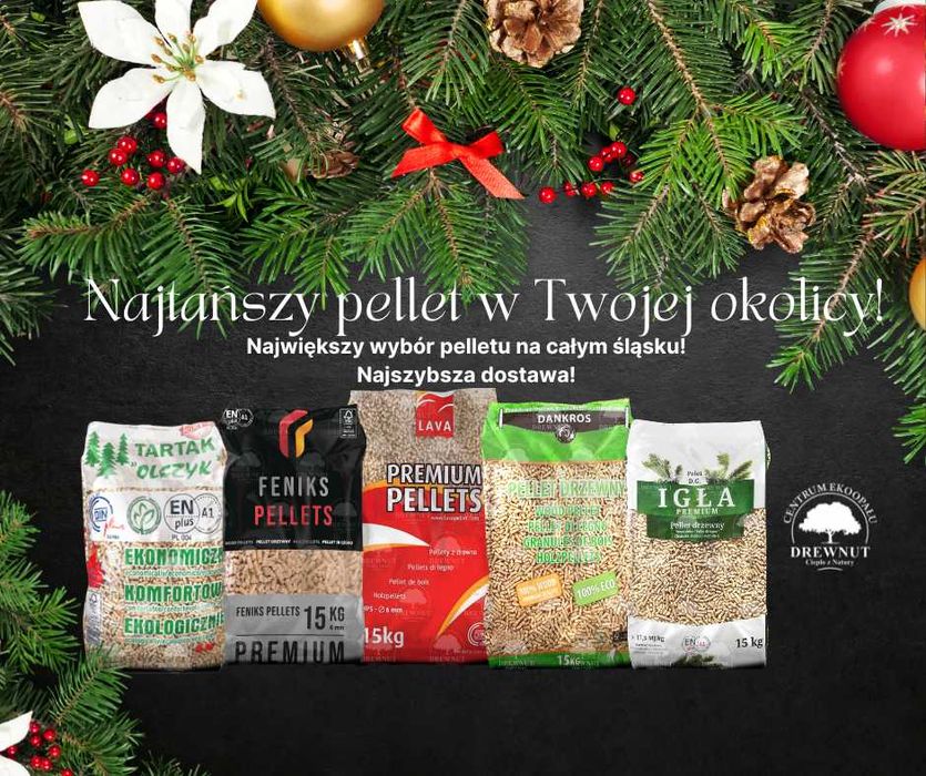 Pellet NAJTAŃSZY również A1 Olczyk Barlinek 6mm A2 pelet