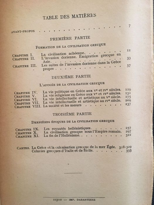 História Antiga (Oriente, Grécia, Roma) / Grèce Antique