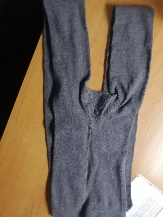 Серые хб колготы колготки на девочку 11-12 лет, р. 152-158 см