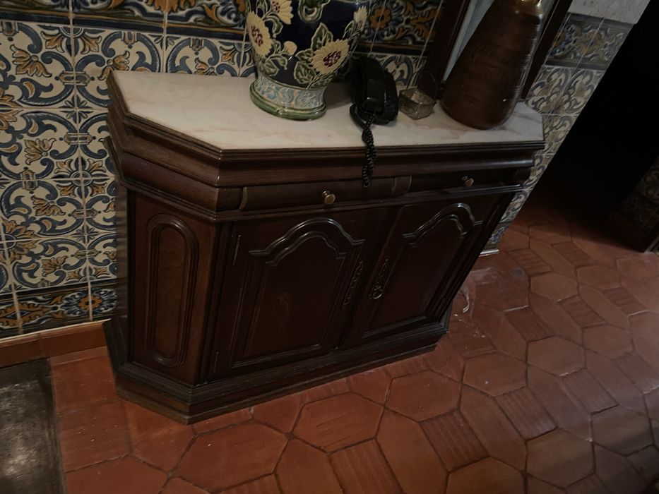 Consola aparador Tampo Marmore