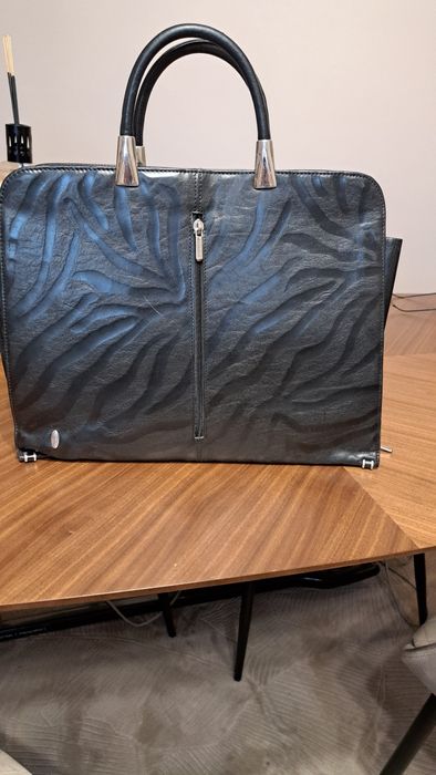 Skórzana torba na laptopa, aktówka, wojewodzic, skóra