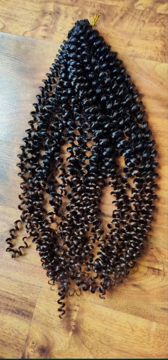 NOWE włosy kręcone TWIST po myciu same się skręcają