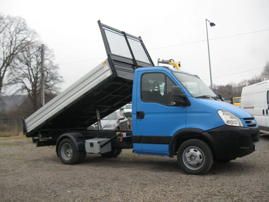 Iveco DAILY 35C. ORYGINALNA WYWROTKA NA 3- STRONY. 3,65-M.  ORYGINALNA WYWROTKA  Z PRZYstawkiI. Włoska Zabudowa  NA 3 Strony.