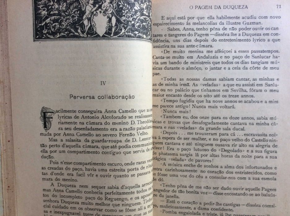 O Pagem da Duqueza de António de Campos Júnior, 2.ª edição. Volume 1 - 2. Obra completa