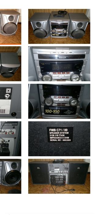 Philips wieża+2kolumny