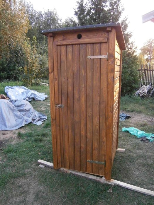 Wc drewniane / ogrodowe/ wychodek