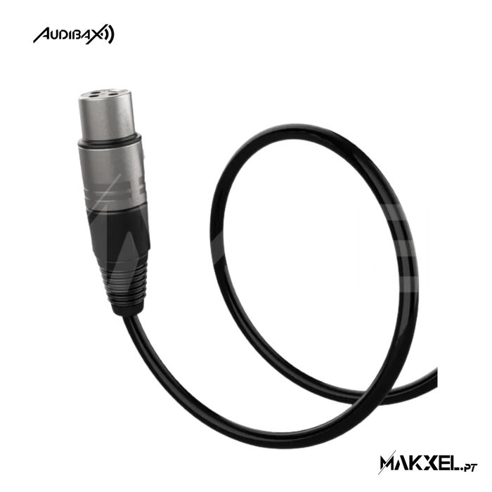 Audibax Silver XLR Cabo Macho - XLR Feminino 15 Metros