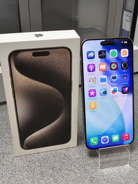 Smartfon Apple Iphone 15 Pro Max, Natural Titanium, 256 GB
